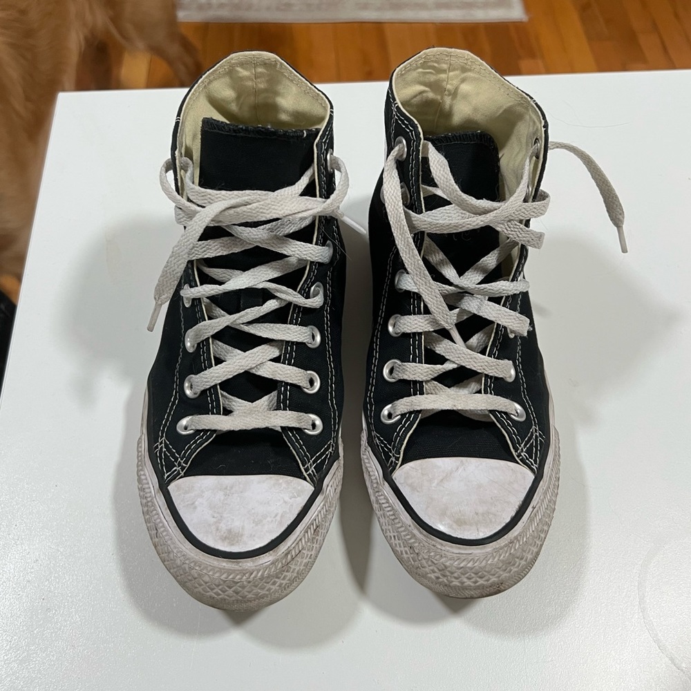 Black High Top Converse